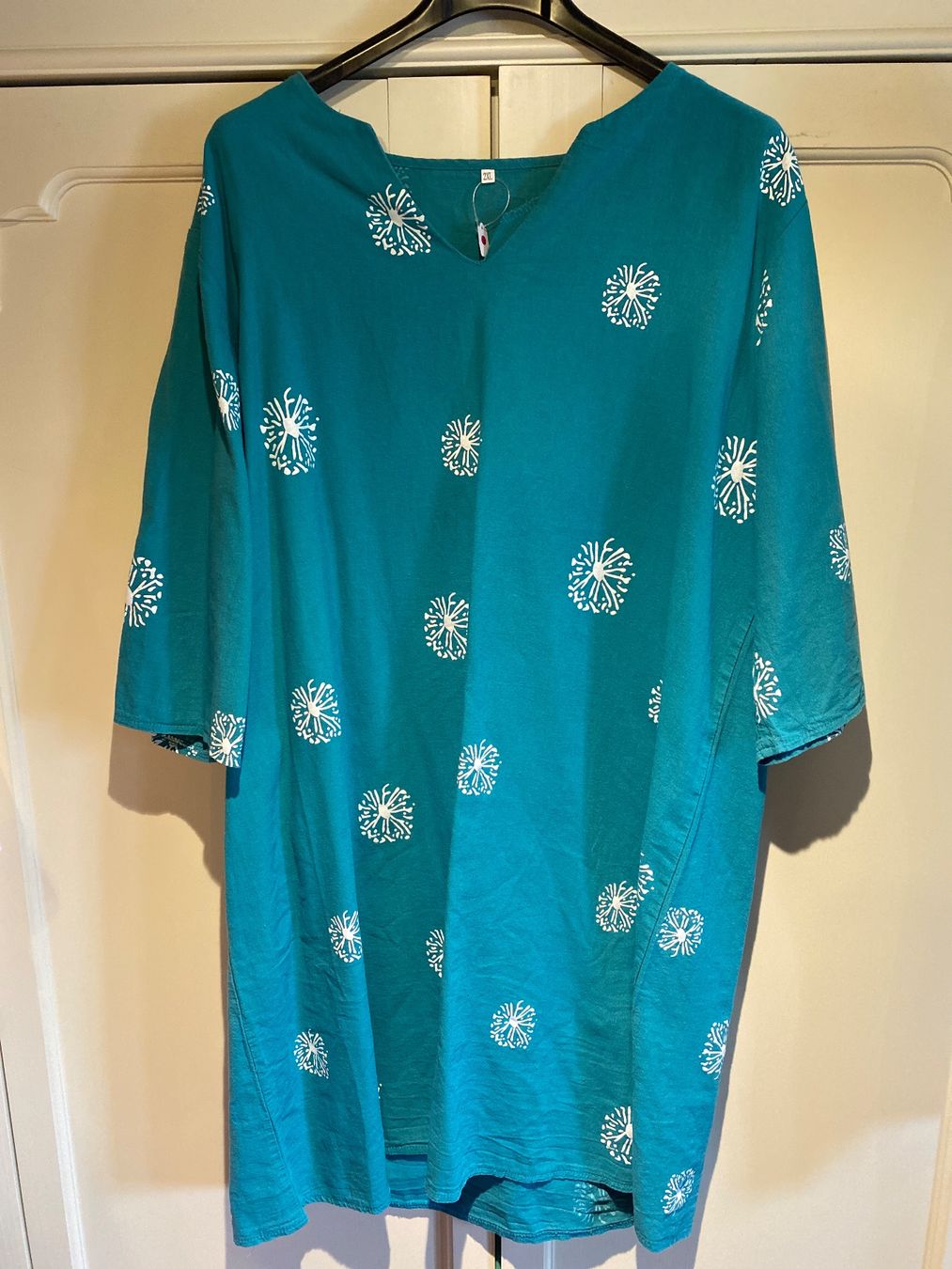 Vestiti: DAMENKLEID-TÜRKIS-WEISS – Nuovo (secondo la descrizione) da Meienried venduto da ManuelaBoutique 1