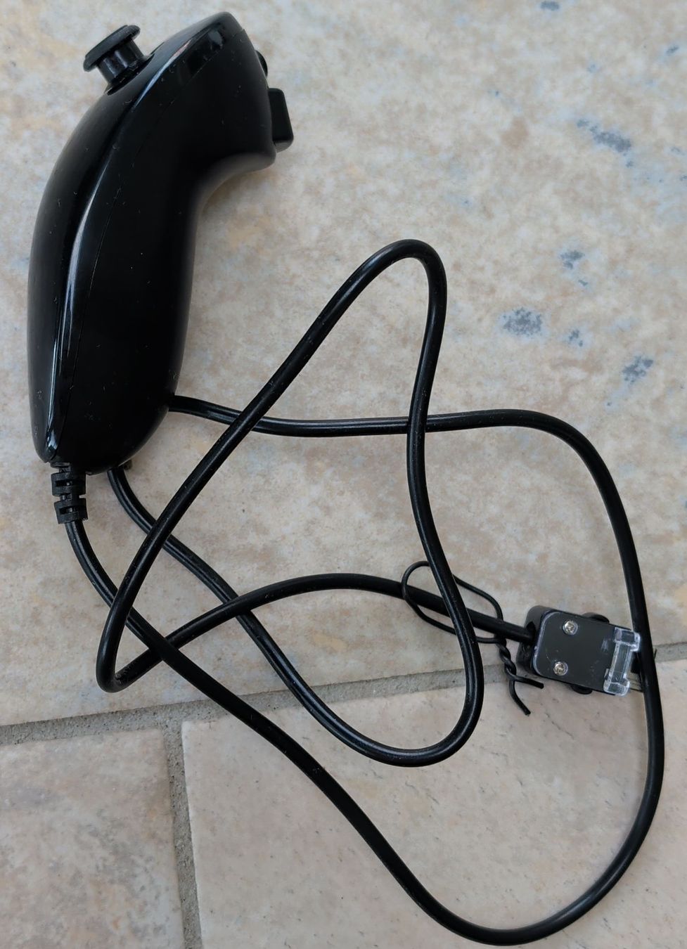 Nintendo Controller: Wii Nunchuk Controller Schwarz – Usato da Neuendorf venduto da borns