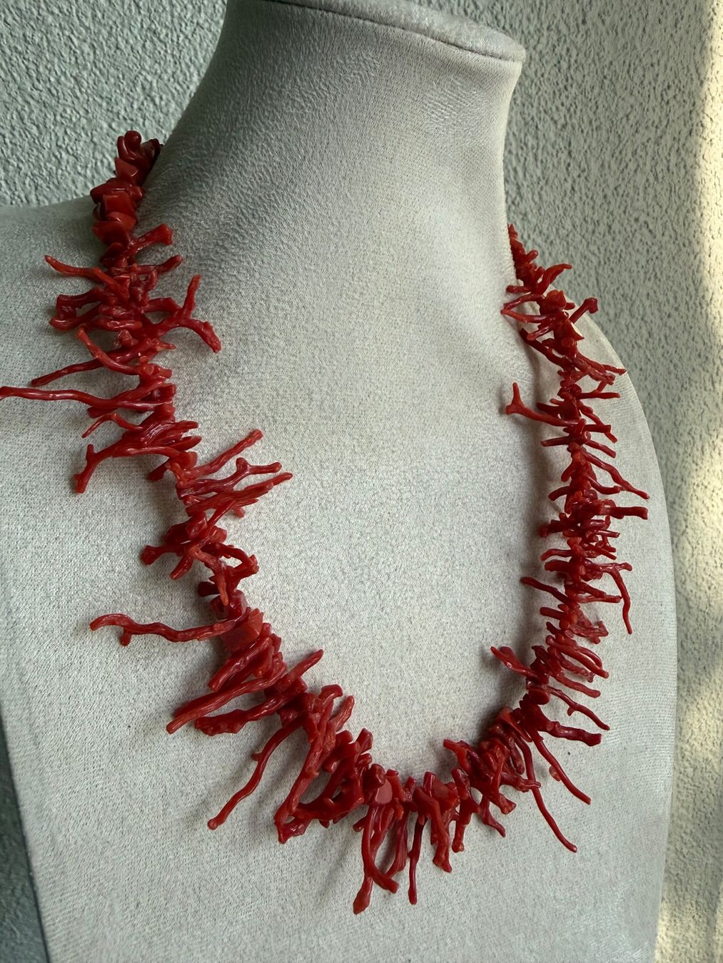 Catenine: Echte Korallen Kette mit Silber Verschluss 925 – Usato da Spiegel b. Bern venduto da Rogger72 2