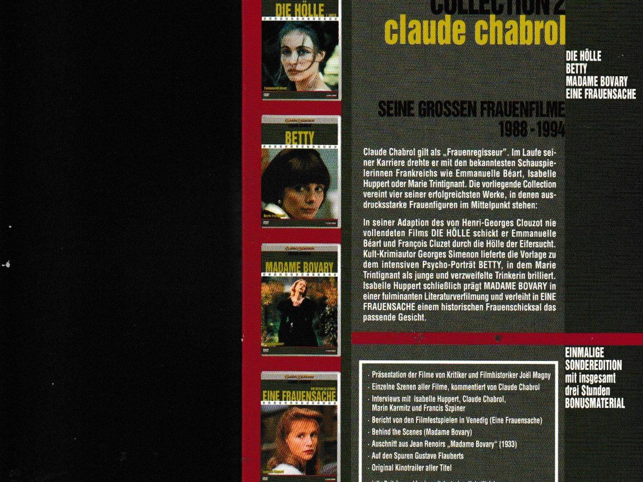 Tutti i DVDs: Claude Chabrol - Collection 2 – Usato da Chur venduto da zowie72 1