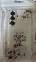 Handy Samsung SM S 26 Plus Clear Case Blumenmotiv