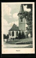 AK Biglen, Kirche, 1916
