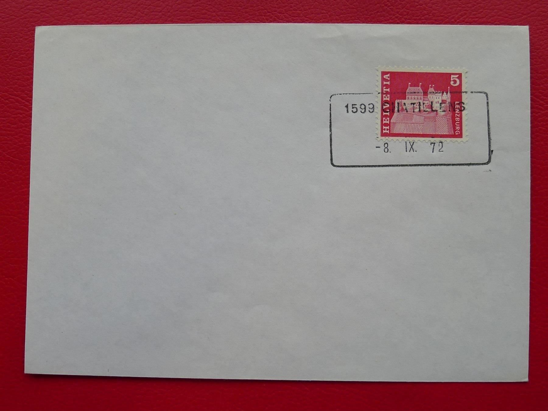 Alle Briefmarken: 1972: Aushilfsstempel CHATILLENS (VD) – Gebraucht aus Sursee von Luzernerraute