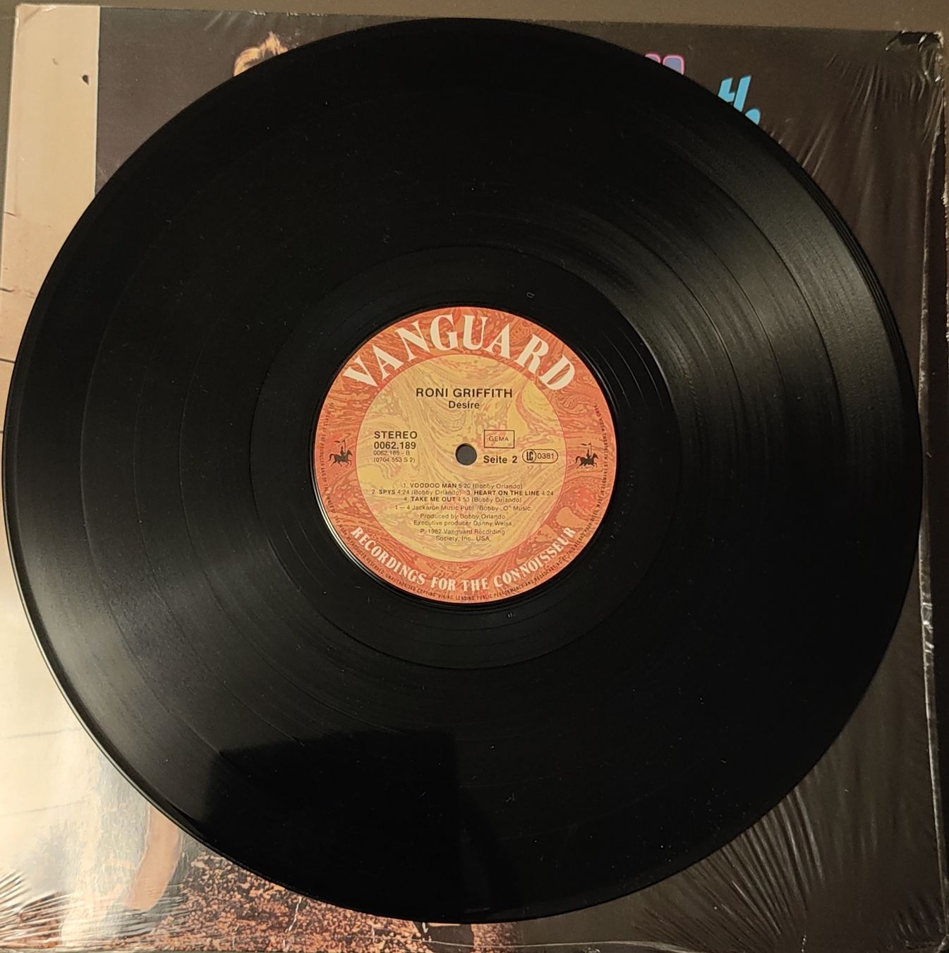 Dischi in vinile: LP disco vinile 33 Roni Griffith Desire - eccellente  – Usato da Massagno venduto da Massimo037 3