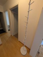 Moderner Garderobenständer / Kleiderständer in Weiss 