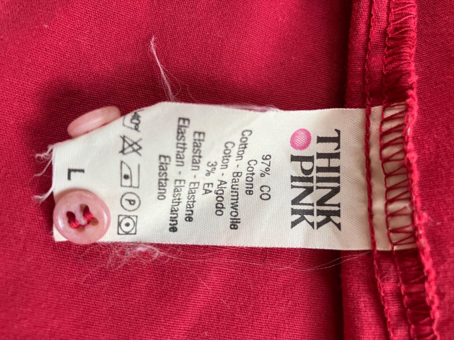 Camicette: schöne, rote Sommerbluse von Think Pink – Usato da Bern venduto da sturmmoewe 3