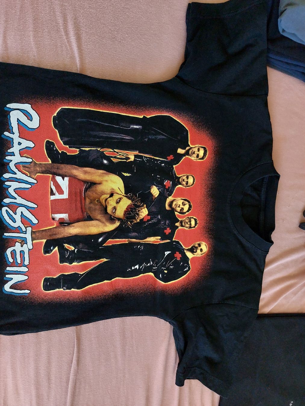 T-shirt: Rammstein T-Shirt schwarz – Usato da Gwatt (Thun) venduto da B.D.999 1
