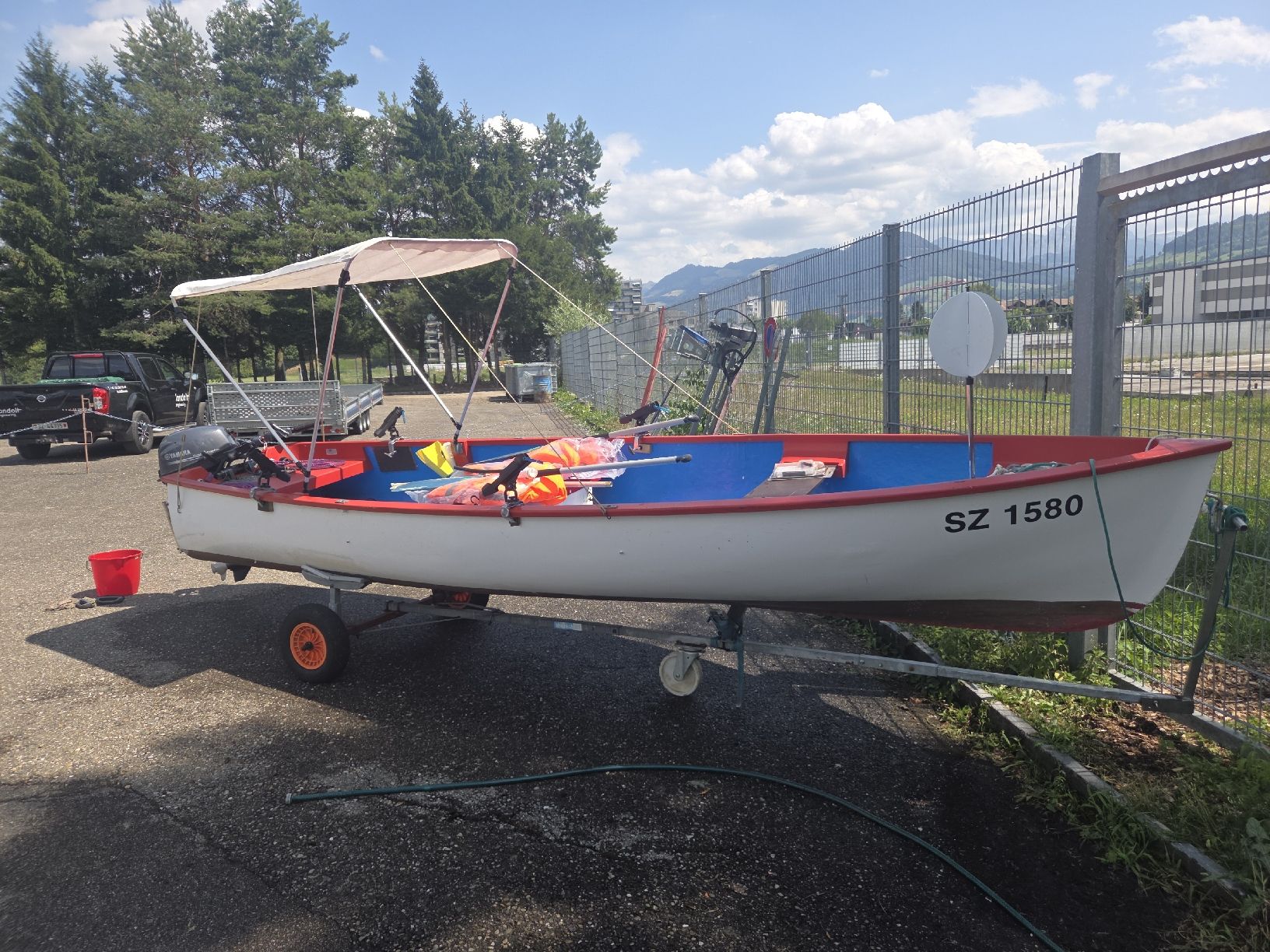 Barche: Nussbaumer, Model Fischermann 8ps – Usato da Wangen SZ venduto da SchweizerG 2