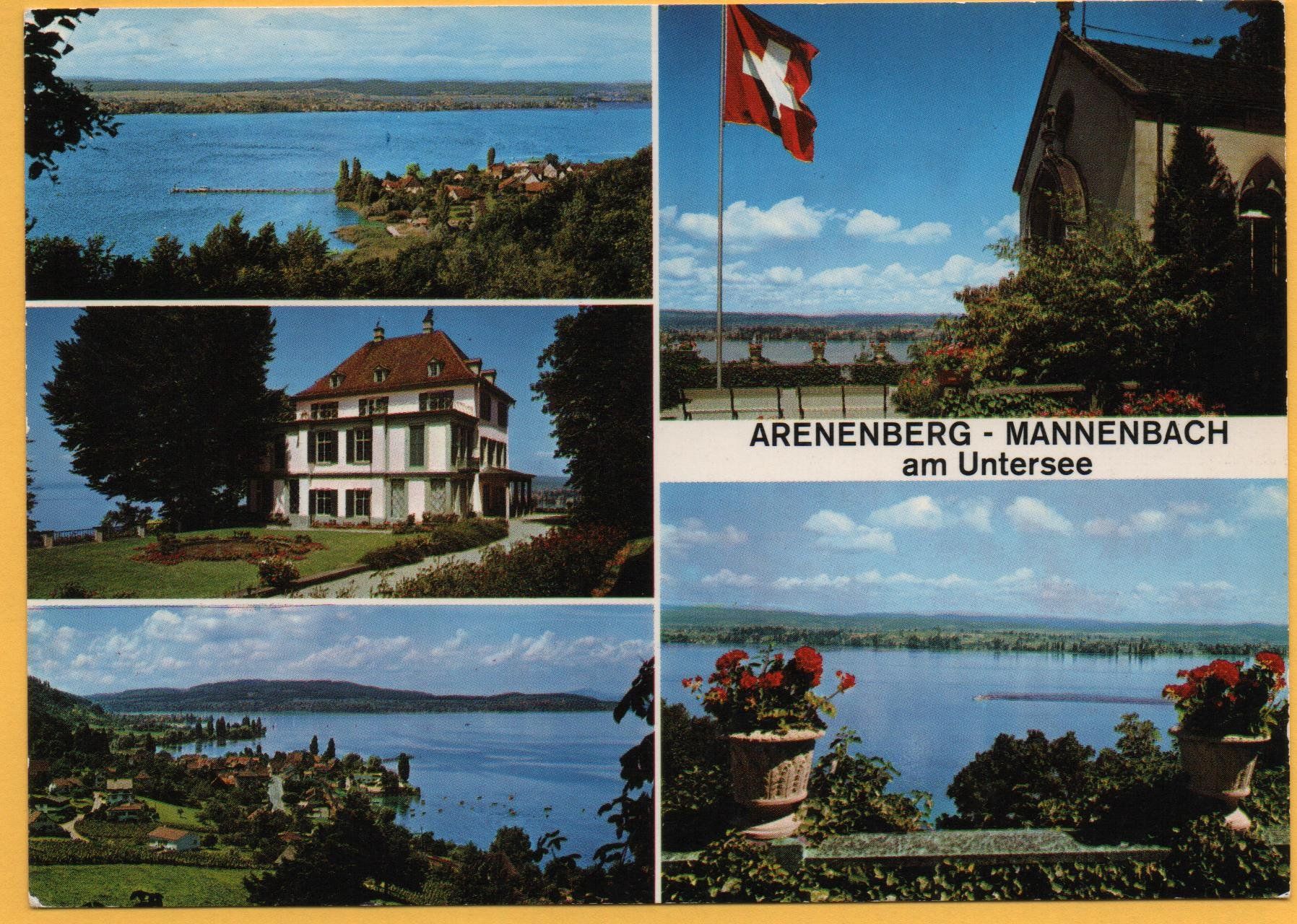 Cartoline postali: MANNENBACH ARENENBERG am Untersee – Nuovo (secondo la descrizione) da Jona venduto da philajona