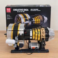 Mould King Flugzeugtriebwerk 10141 Modell 2256 Teile