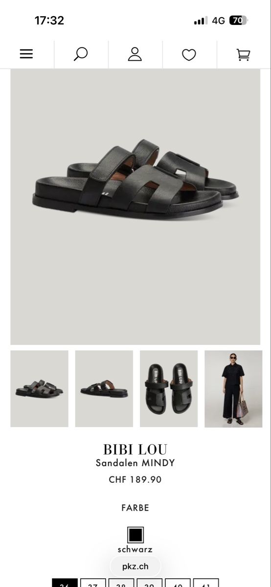 Chaussures femmes: Bibi Lou Sandals – D'occasion à Basel par Bronzing