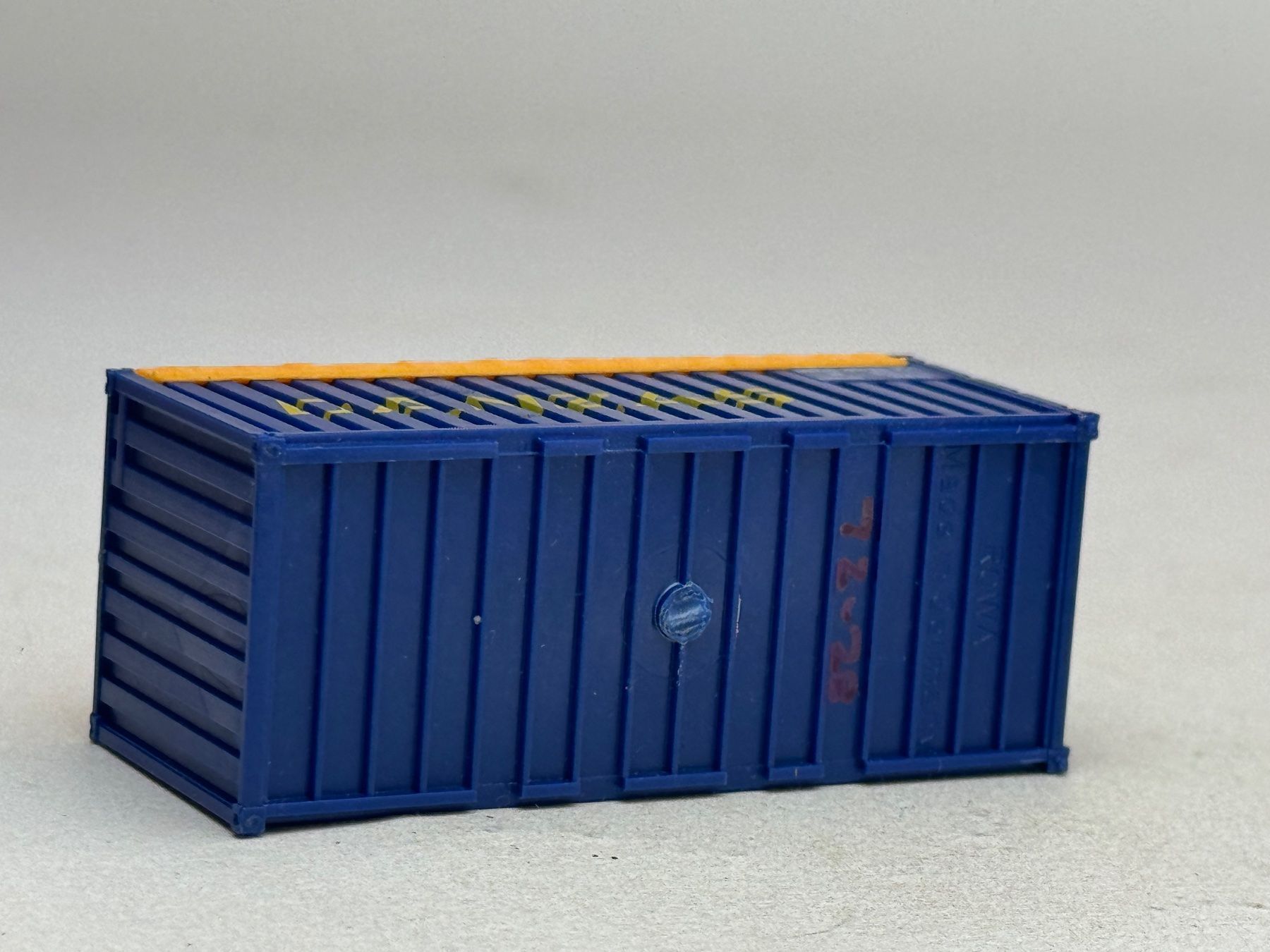 Modelleisenbahnen: EB- 20 Ft. Container Open Top Danzas blau – Gebraucht aus Elm von Wikmtz 2
