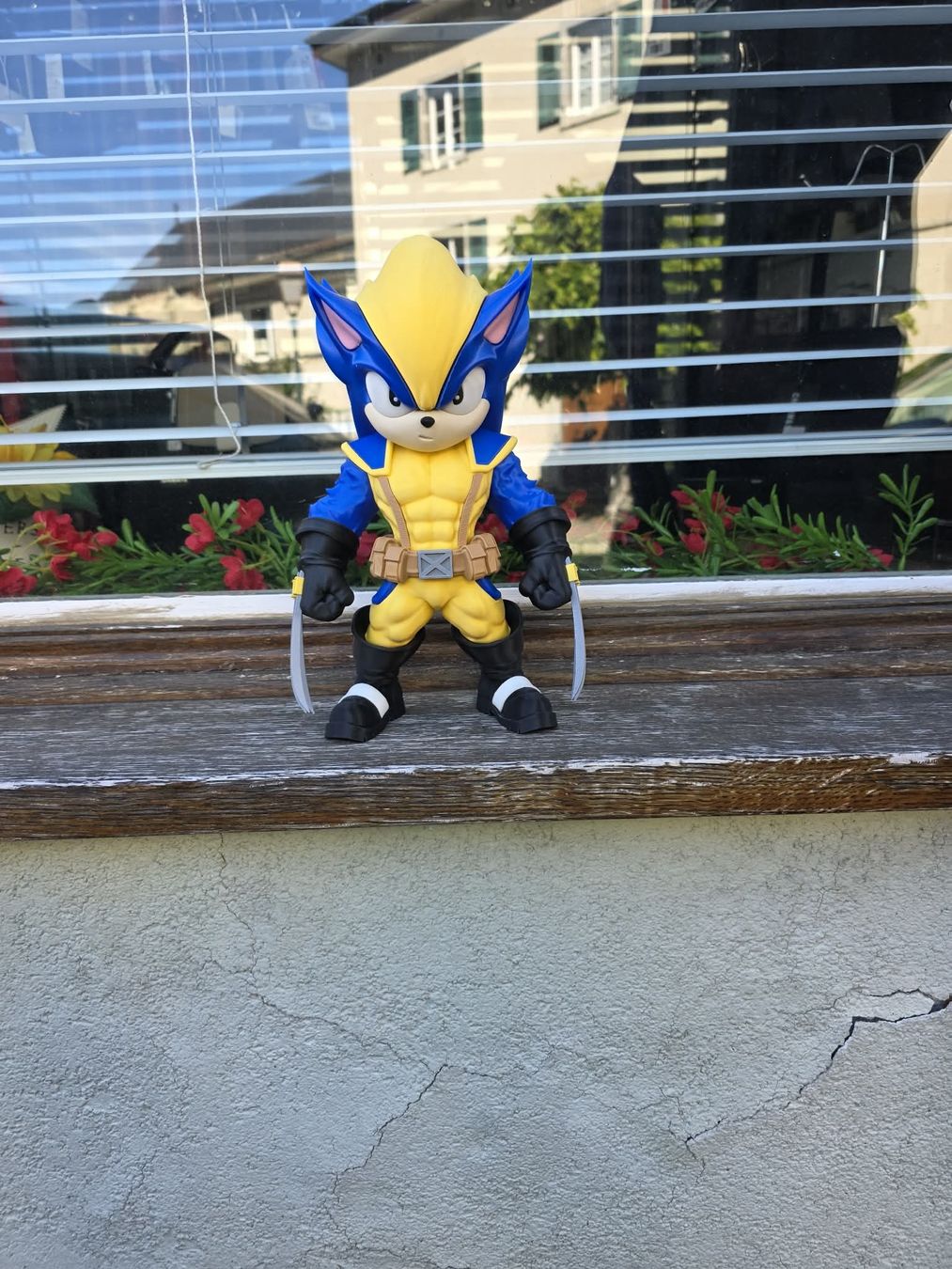 Statuette: Sonic x Wolverine Crossover Figur 3D 27cm – Nuovo (secondo la descrizione) da Aigle venduto da MagieFusion_3D 4