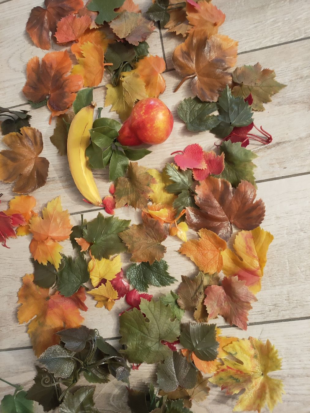 Alle Dekorationen: Herbstdeko Blätter und Früchte  – Gebraucht aus Gipf-Oberfrick von minini 1