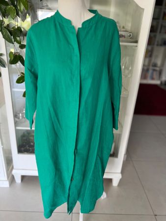Masai Kleid Grün Gr. S/M Leinen- guter Zustand
