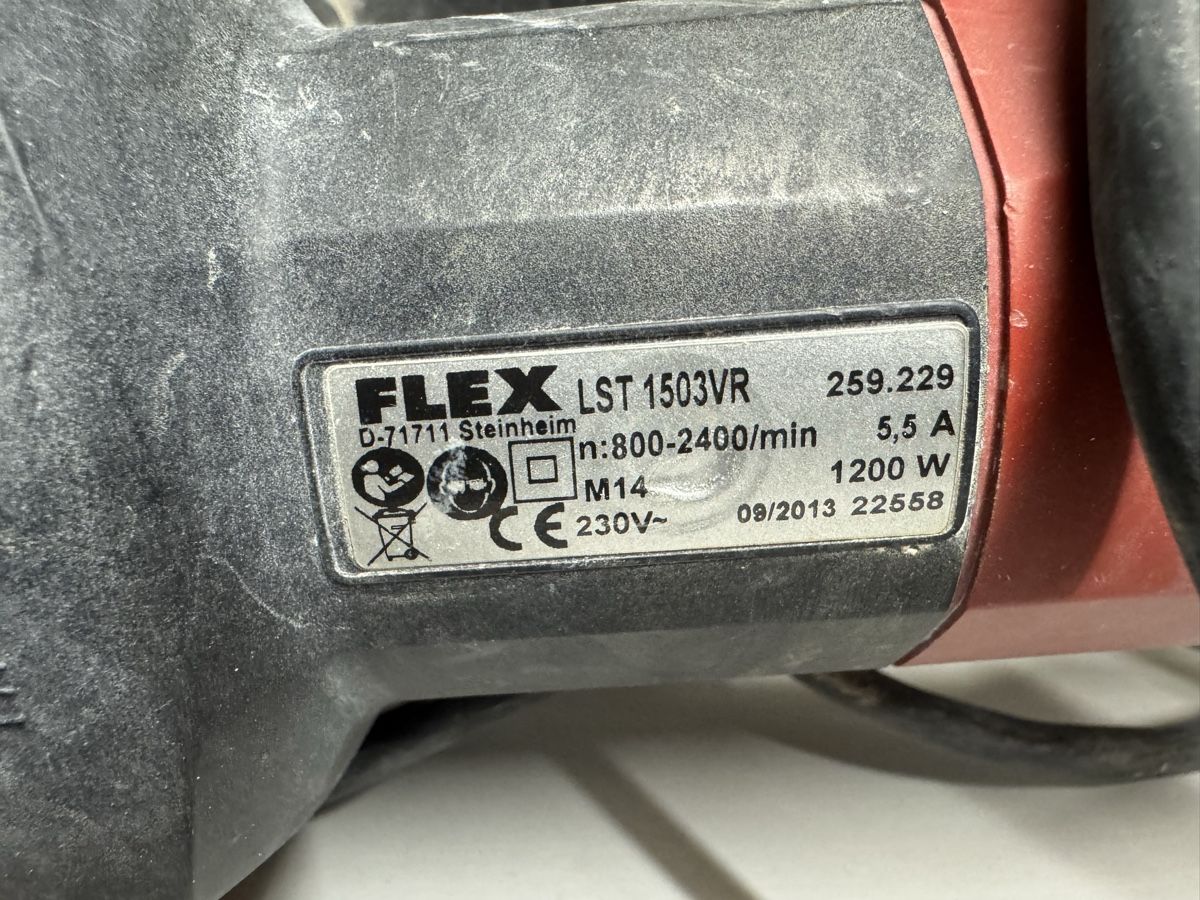 Flex Smerigliatrici & Lucidatrici: Machine à chanfreiner FLEX LST 1503VR 1200W – Usato da Brügg BE venduto da Goob 6