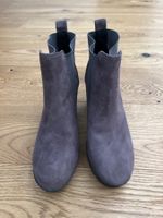 Braune Wildleder Stiefeletten Gr. 39 - Top Herbstschuh!