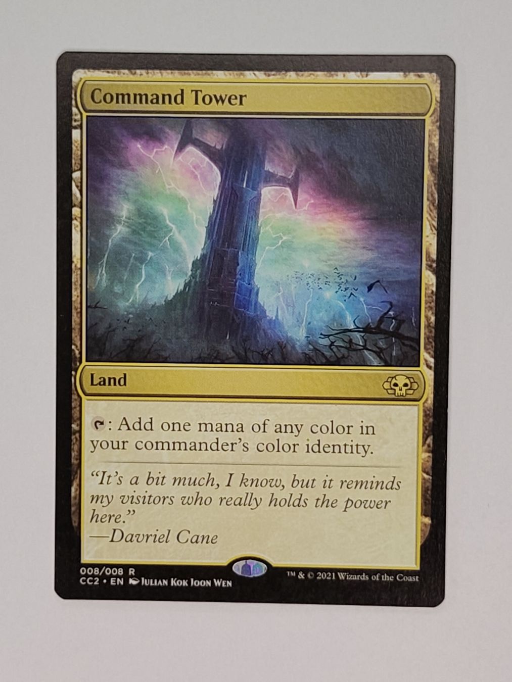 Magic The Gathering Carte collezionabili: Magic Karte Command Tower CC2 008/008 neuwertig – Usato da Obergerlafingen venduto da kingslayer4