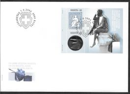 FDC Sonderblock 1129 Strubel-Briefmarken ET Basel 7.9.2004