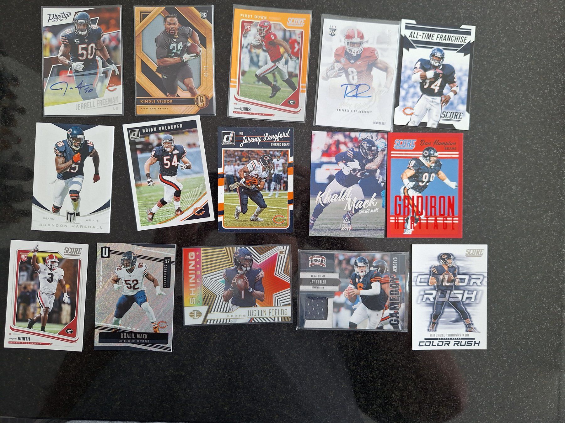 Panini Sammelbilder & Trading cards: 15 NFL Trading Cards der Chicago Bears – Gebraucht aus Zürich von Candid85