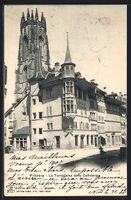 Fribourg, La Tornallez et la Cathédrale