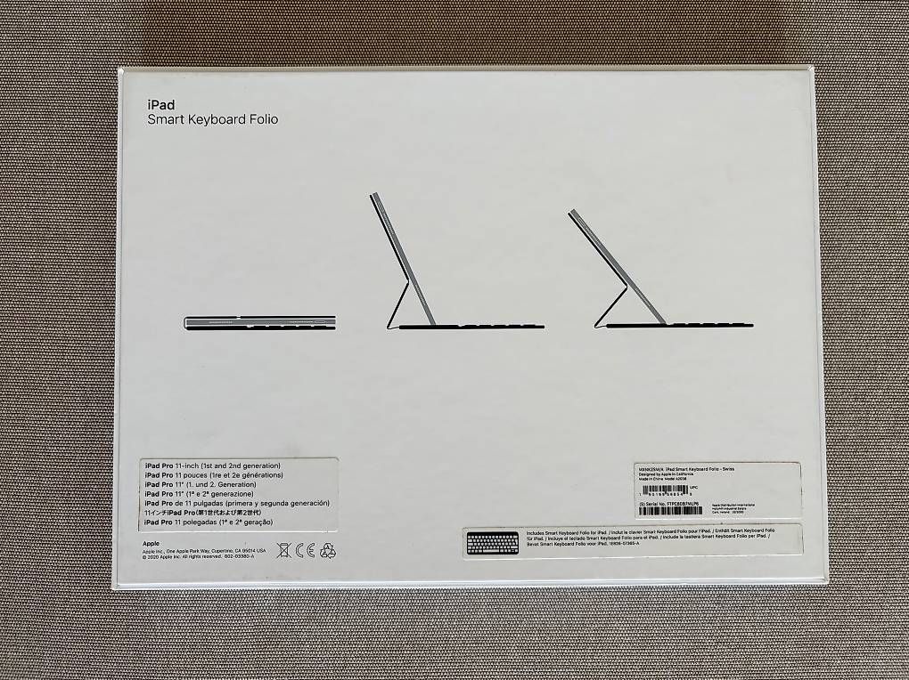 Tastaturen: Apple Smart Keyboard Folio, für iPad Pro 11" – Gebraucht aus Lenzburg von christianbeck 1