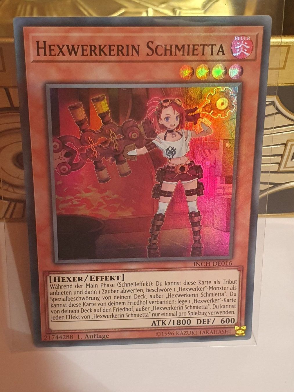 Yugioh Sammelbilder & Trading cards: Hexwerkerin Schmietta super Rare Card – Gebraucht aus Oberdorf BL von BaldenEagle