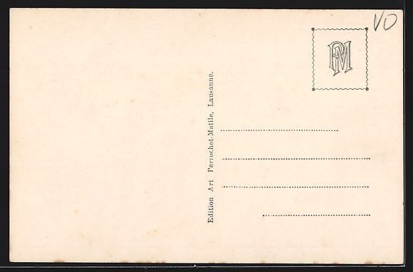 Cartoline postali: St. Sulpice /Vaud, Strassenpartie mit Ge – Usato da Berlin venduto da bartko-reher 1