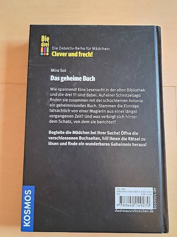 Libri: Die drei !!! - Das geheime Buch – Usato da Zofingen venduto da sel_67z6 1