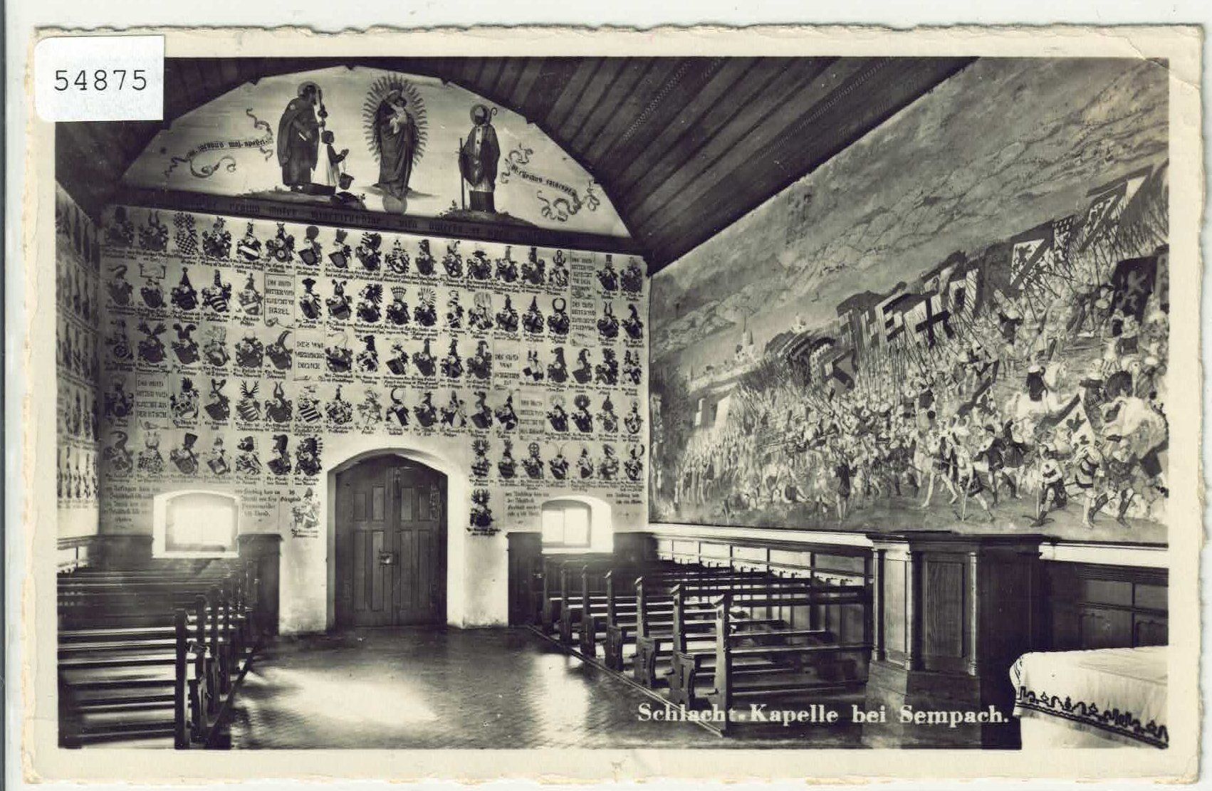 Cartoline postali: Schlachtkapelle bei Sempach – Usato da Ettingen venduto da Kartenplanet