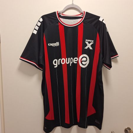 Capelli Xamax Home XL sponsor Groupe e