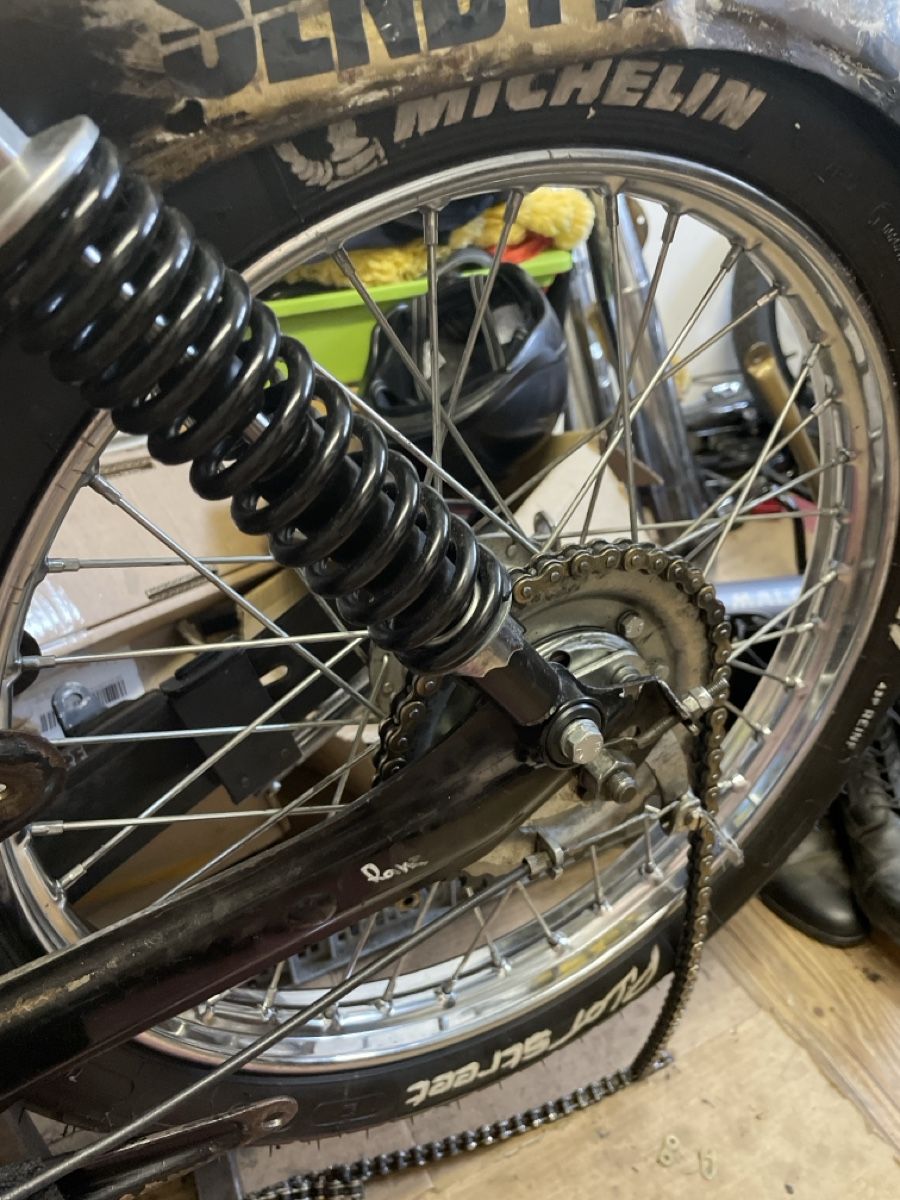 Puch Cerchioni: Puch Maxi Speichenfelgenset (vorne und hinten) – Usato da Rotkreuz venduto da Chochi 1