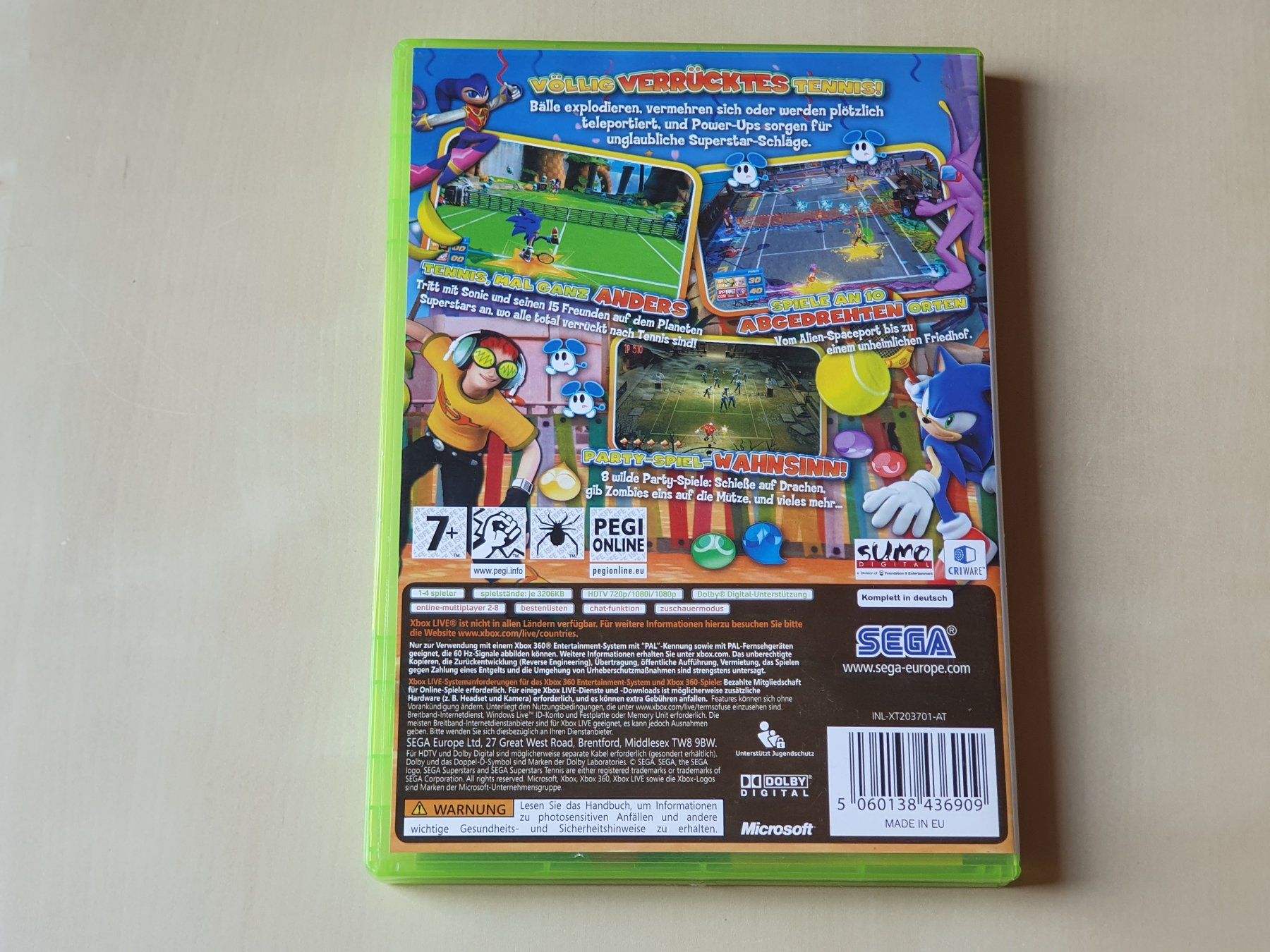 Microsoft Giochi: Sega Superstars Tennis – Usato da Stansstad venduto da collectorsshop 1