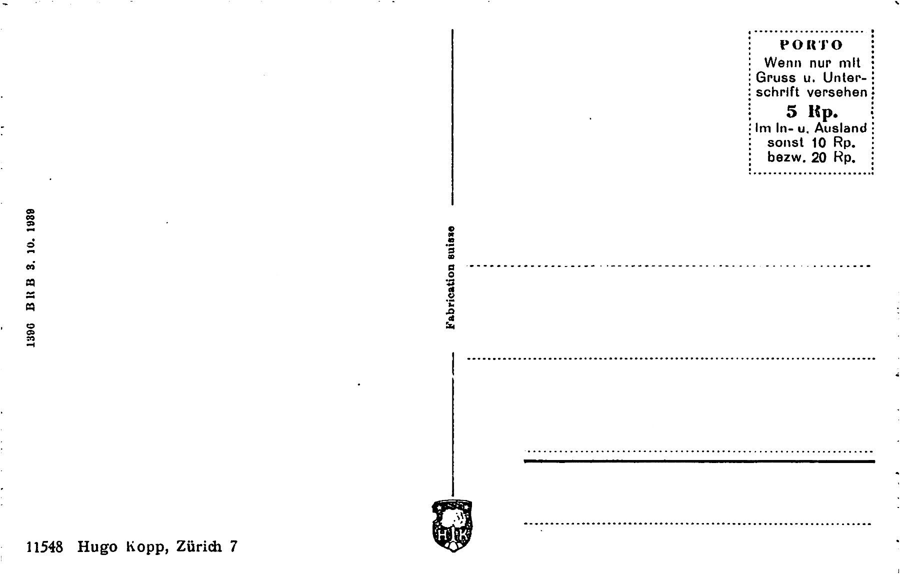 Ansichtskarten: Tamins, Schloss – Gebraucht aus Ottikon b.Kemptth. von Neptun1974 1