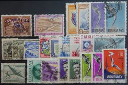 Uruguay Lot mit alten Werten IX