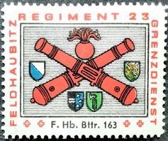 Soldatenmarke 2.WK, Feld Haubitzen Bttr 164, we, Wi Art 337