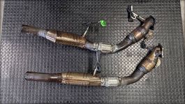 Audi RS6 C5 V8 Biturbo Katalysatoren Hosenrohre Abgasrohre