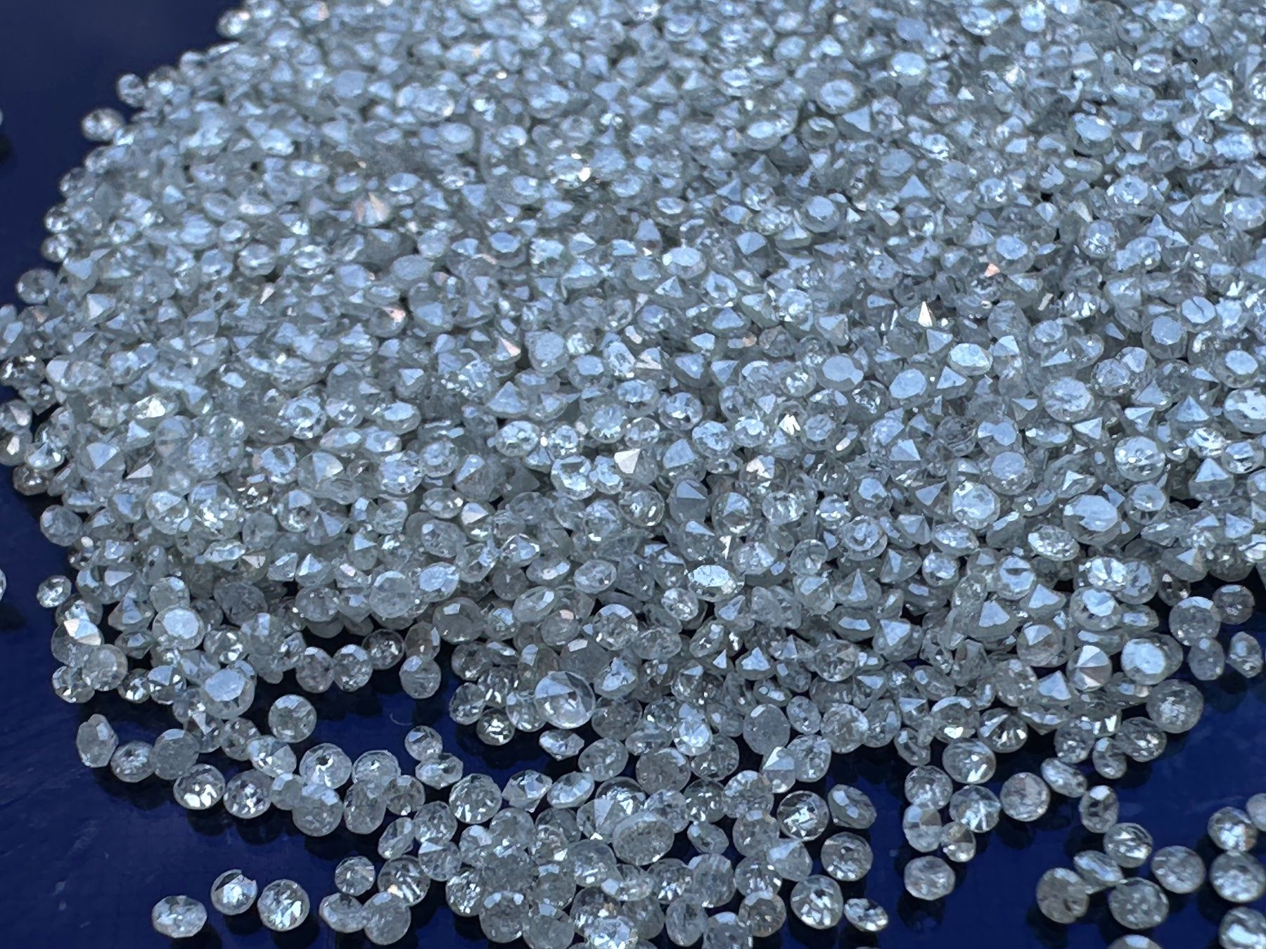 Pietre preziose: 20 St. Single-Cut Diamant-Pointer echte Naturdiamant 1 mm – Nuovo (secondo la descrizione) da Langenthal venduto da Seelenfreunde 7