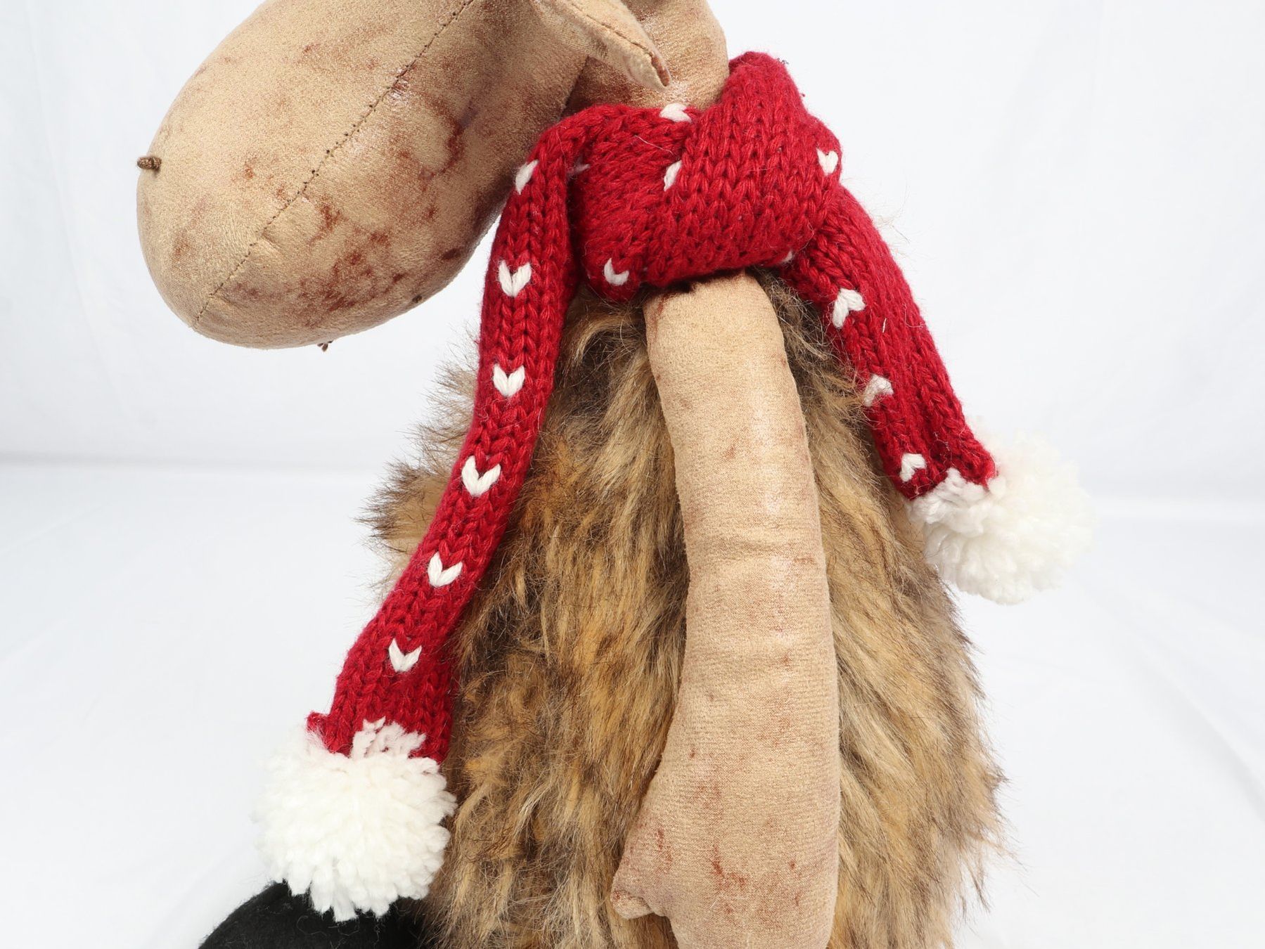Tutte le decorazioni: ELCHFIGUR in braun sitzend 40 cm – Usato da Steinen venduto da Restwert_Steinen 6