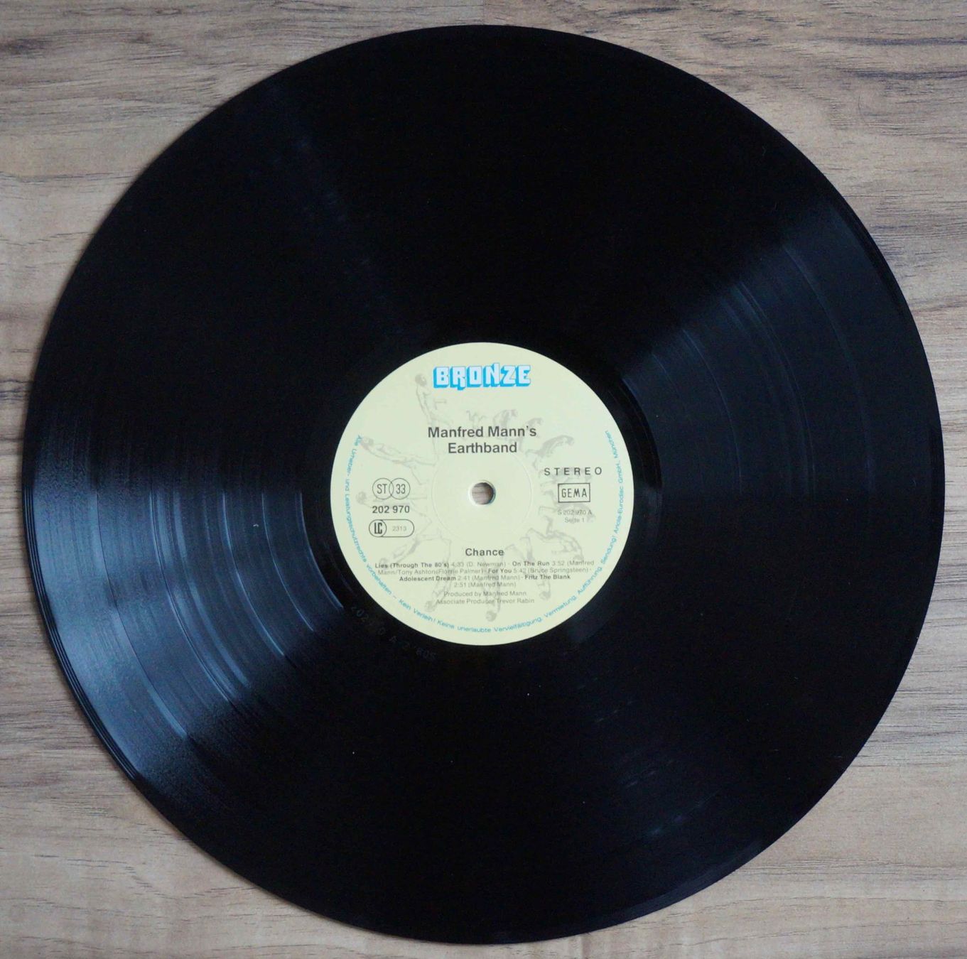 Dischi in vinile: Manfred Mann's Earth Band / Chance – Usato da Schindellegi venduto da woneschi 4