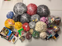 Grosse Menge LEGO mehr als 13kg plus 3 kg Anleitungen ab 1.-