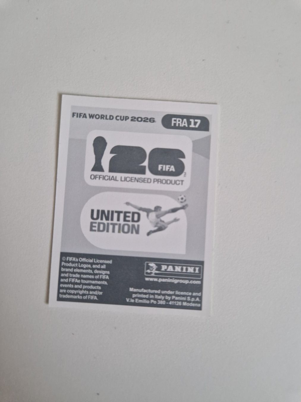Panini Sammelbilder & Trading cards: Panini Sticker FRA17 – Neu (gemäss Beschreibung) aus Stüsslingen von white_angel86 1