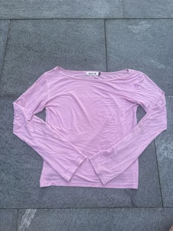 Rework Shirt Size XS Rosafarben Langarm Guter Zustand