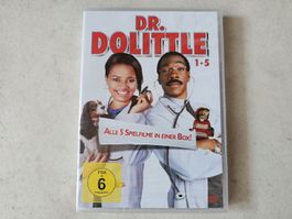 Dr. Dolittle  -  Alle 5 Filme in einer Box / Fabrikneu