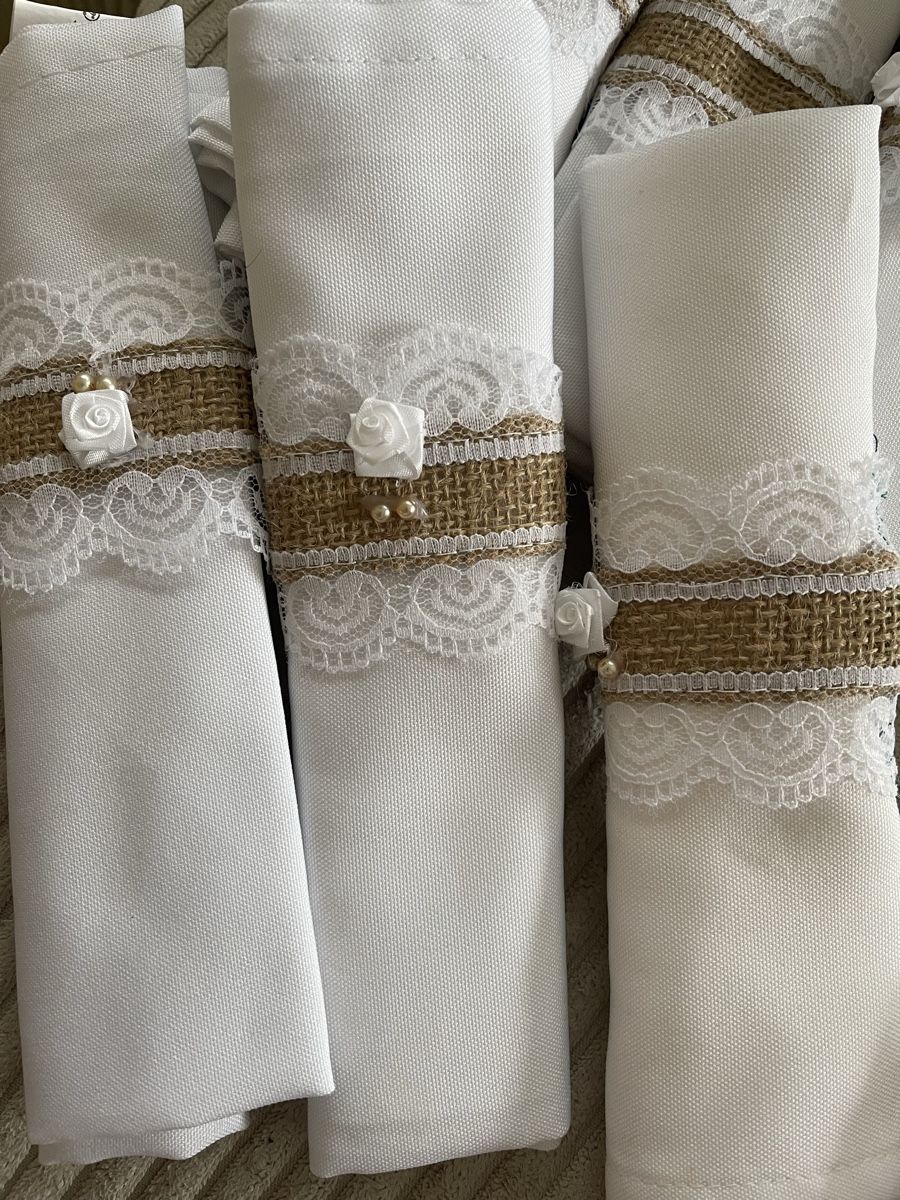 Altro in Decorazioni & Accessori: Ronds serviette mariage – Usato da St-Pierre-Clages venduto da Largomuch 1