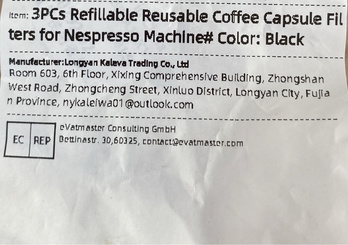 Nespresso Machines à café & Machines à expresso: Wiederverwendbare Kaffeekapsel – Neuf (Voir description) à Rupperswil par Lukas_meyer 2