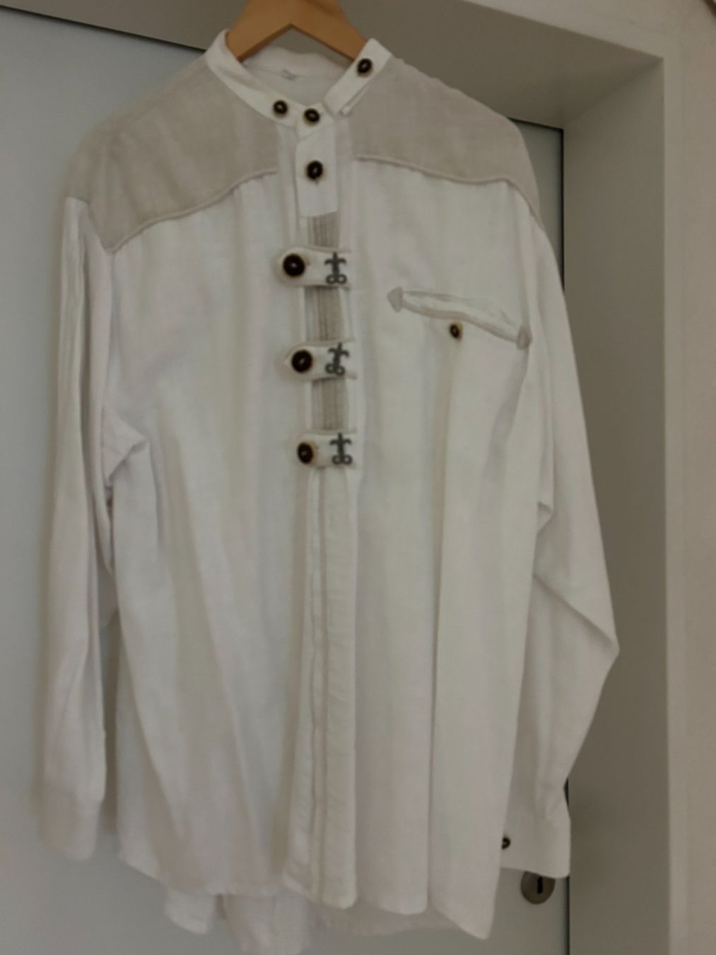 Camicie: Trachtenhemd weiss/beige, top Zustand – Usato da Weiningen ZH venduto da kar_2ngx
