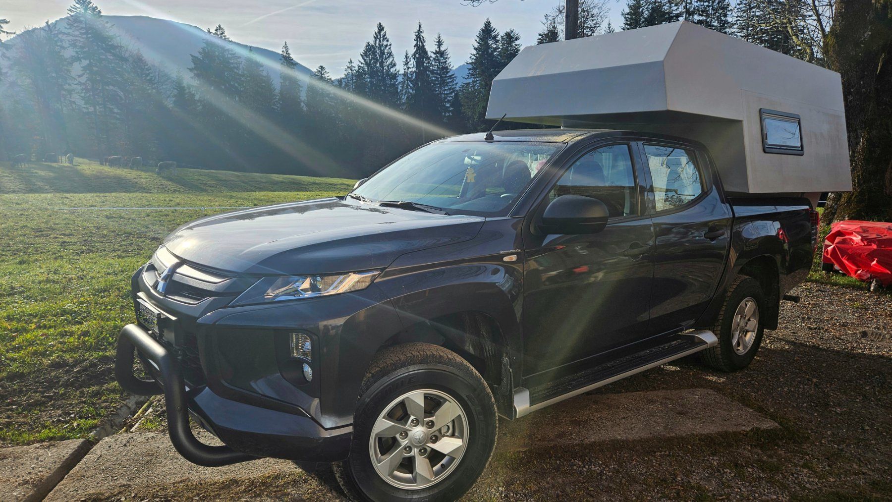 Veicoli da campeggio: Pickup Wohnkabine / Schlafkabine – Usato da Finsterwald LU venduto da zabryna