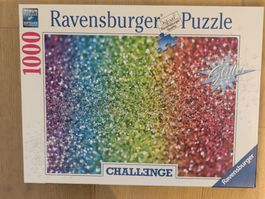Ravensburger Challenge Puzzle, 1000 Teile,  "Glitter"