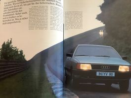 Prospekt Audi 100 mit Avant 6/1990